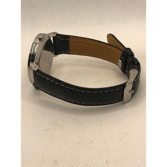 Skagen SKW2677 Women's Black Leather Analog Gray Dial Quartz Wrist Watch KS294 - Picture 8 of 8